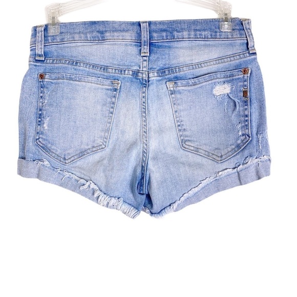 Genetic High Rise Distressed Denim Short - Picture 3 of 8